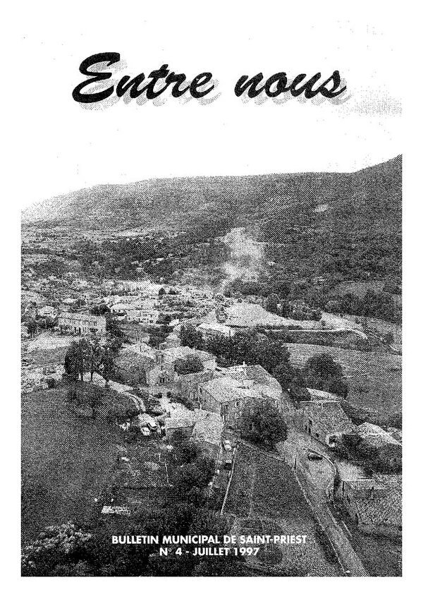 Bulletin municipal n°4 – été 1997