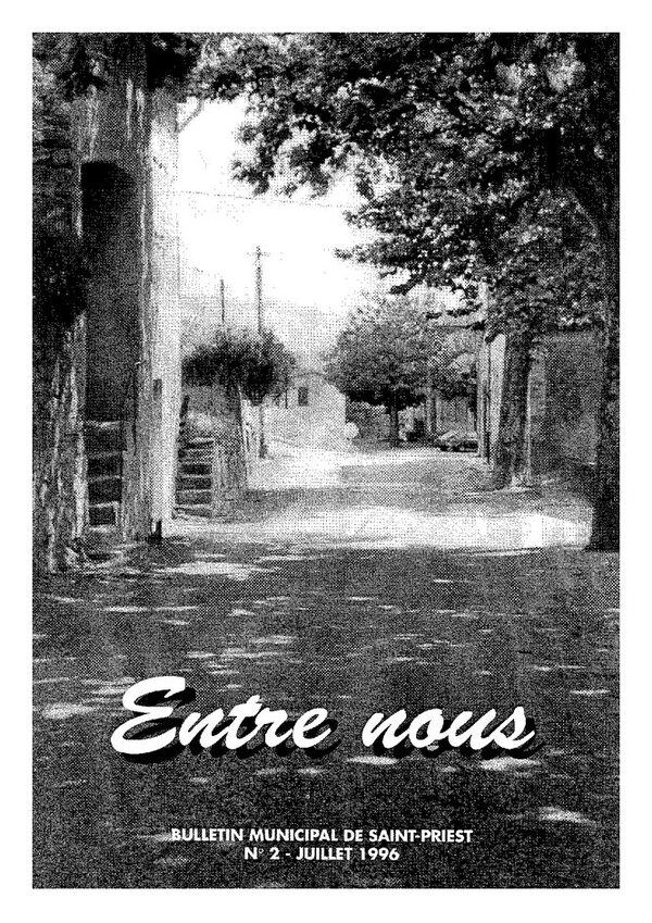 Bulletin municipal n°2 – été 1996